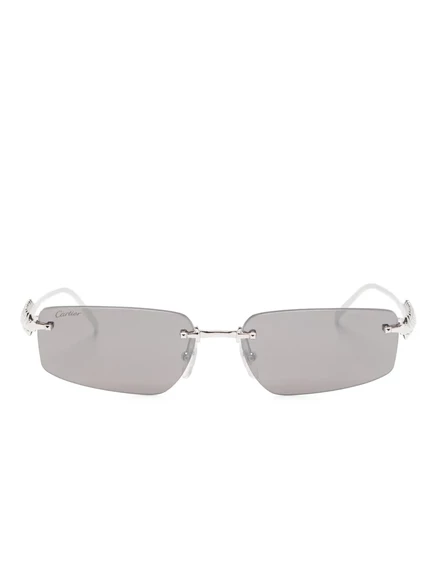Унисекс солнцезащитные очки Cartier Clash, серые