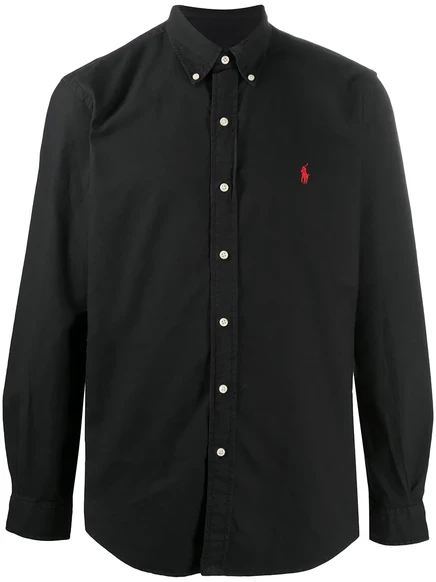 Мужская рубашка Polo Ralph Lauren, черная