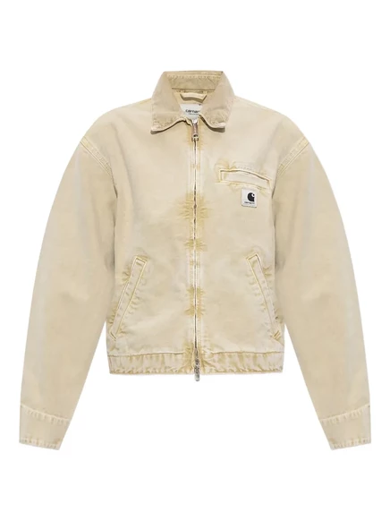Женская джинсовая куртка Carhartt WIP Emery, бежевая