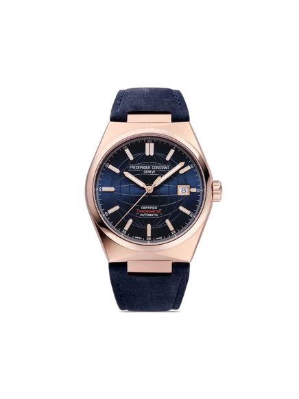 Мужские часы Frederique Constant Highlife 39 мм COSC, синие