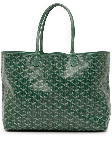 Сумка Goyard, бывшая в употреблении в 2019 году, Goyardine Saint Louis PM green