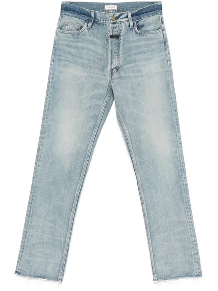 Мужские зауженные джинсы Fear of God Classic, синие