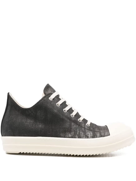 Мужские джинсовые кеды RICK OWENS DRKSHDW, серые