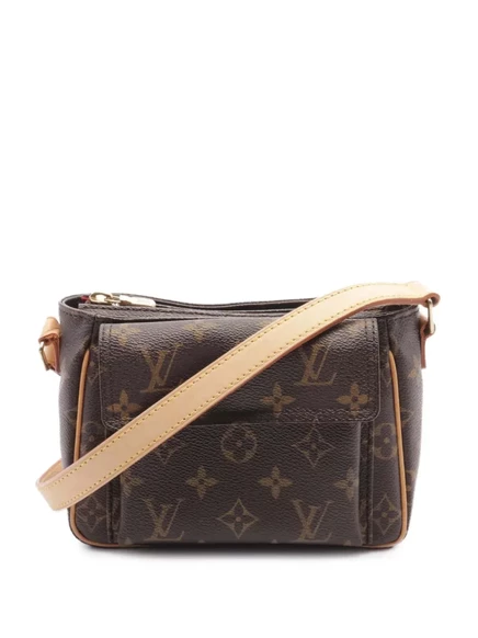 Сумка через плечо с монограммой Viva Cite PM, бывшая в употреблении у Louis Vuitton в 2005 году brown