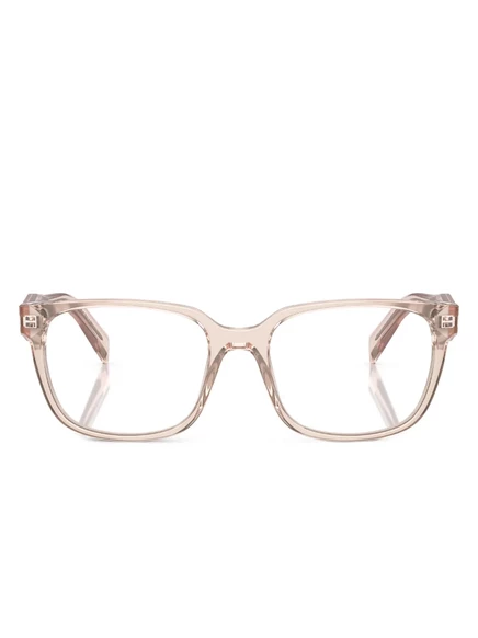 Очки в квадратной оправе Prada Eyewear  pink