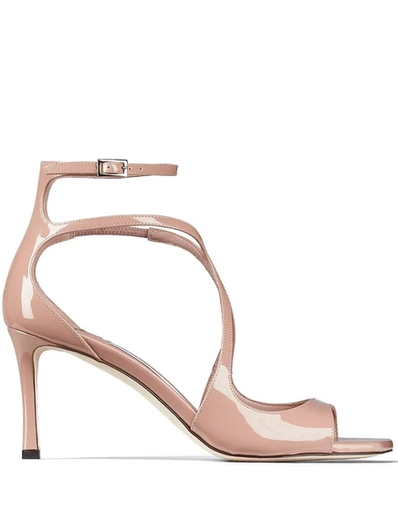 Женские босоножки Jimmy Choo Azia 75 мм, розовые