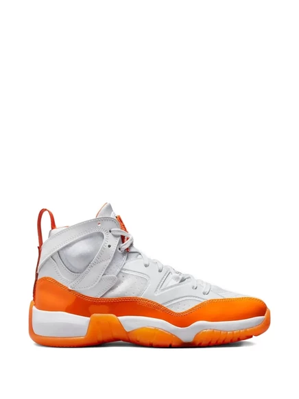 Женские кроссовки Jordan Jumpman Two Trey, бело-оранжевые
