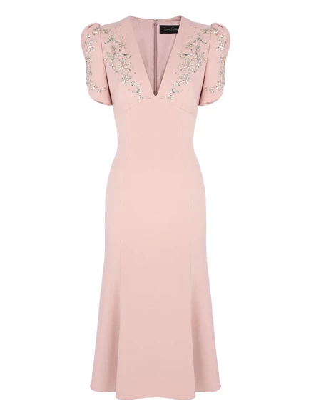 Женское платье Jenny Packham Rose Bud, пудрово-розовое