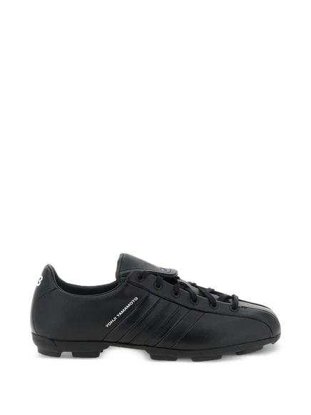 Кроссовки Y-3 Field кожаные, черные