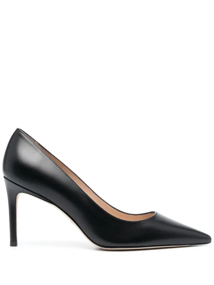 Туфли-лодочки с острым носком Stuart Weitzman Stuart 85 мм  black