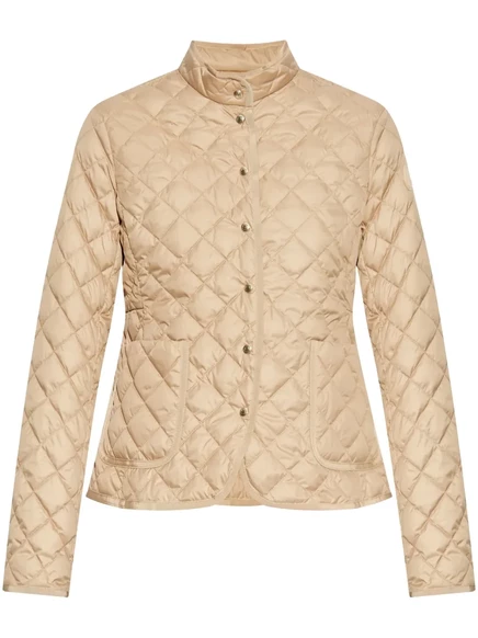 Женская куртка Moncler Epin стеганая, бежевая