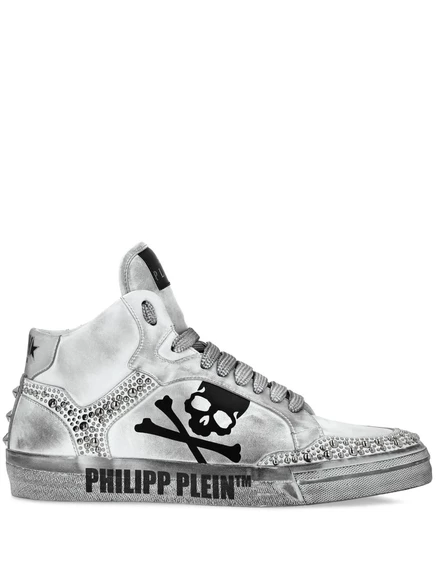 Кроссовки Philipp Plein на шпильках от ТМ Retrokickz white