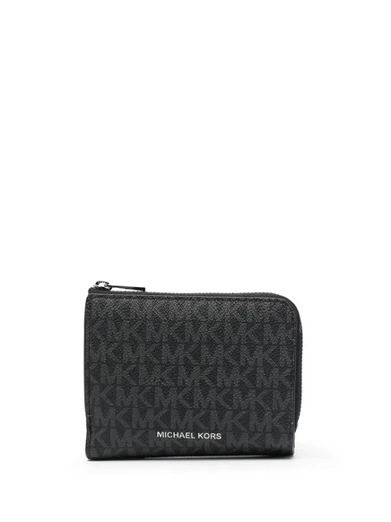 Мужской кошелек MICHAEL Michael Kors на молнии, черный