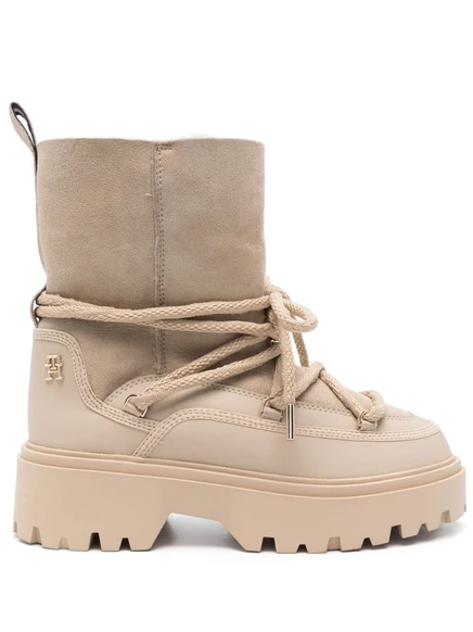 Зимние ботинки из овечьей шерсти Tommy Hilfiger neutrals