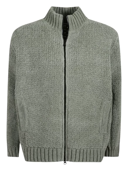 Кардиган на молнии Stone Island green