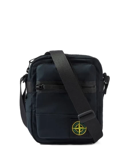 Сумка через плечо Stone Island, черная