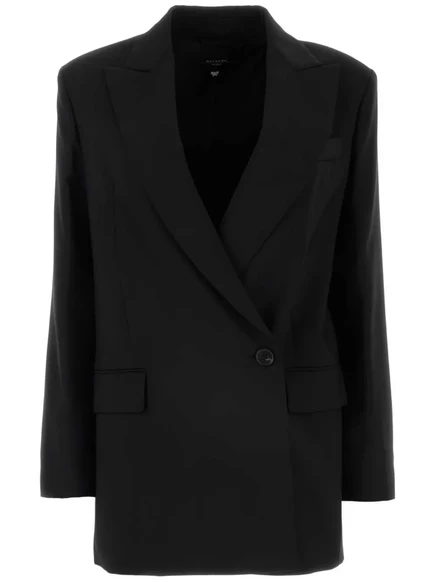 Женский пиджак Weekend Max Mara Umbro, черный