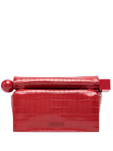 Женский клатч Jacquemus La Pochette Rond, красный