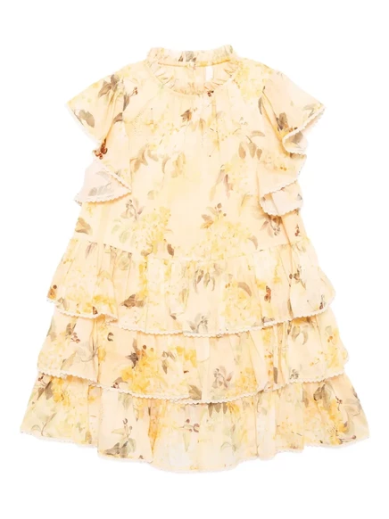 Детское каскадное платье-качели ZIMMERMANN Kids