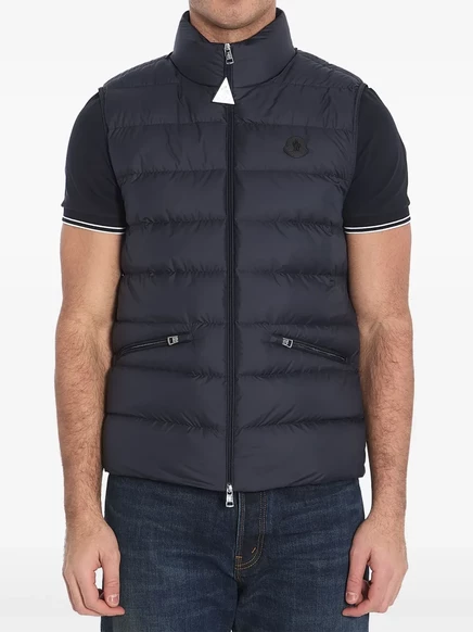 Мужской жилет Moncler Lechtal, черный