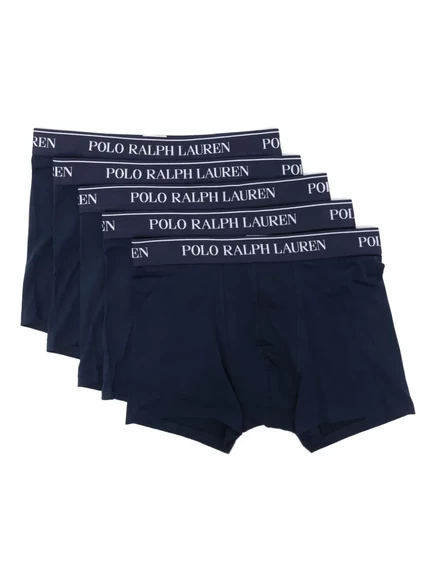 Мужские боксеры Polo Ralph Lauren 5 шт., с логотипом, синие