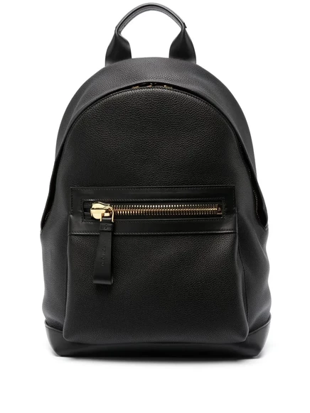 Мужской рюкзак Tom Ford Buckley из зернистой кожи, черный