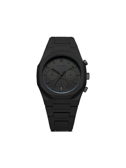 Мужские часы d1 milano shadow 40,5 мм поликарбонат, черные