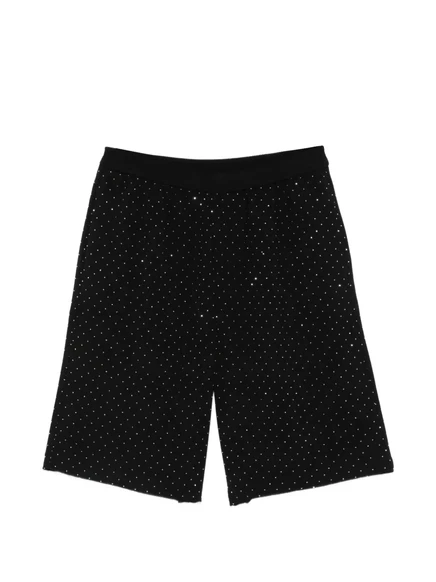 Женские шорты Essentiel Antwerp со стразами, черные