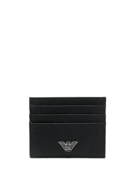 Мужской картхолдер Emporio Armani, черный
