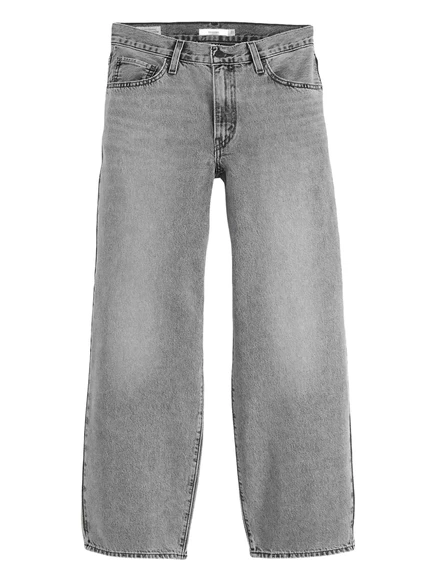 Женские широкие джинсы Levi's Baggy Dad, серые