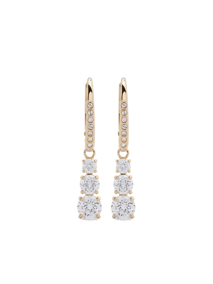 Женские серьги-кольца Swarovski Stilla Attract, золотистые