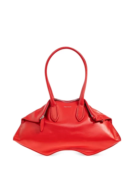 Женская сумка-тоут Alexander McQueen Manta, красная
