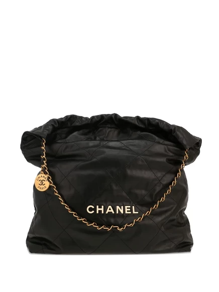 Женская сумка CHANEL Pre-Owned 22, черная