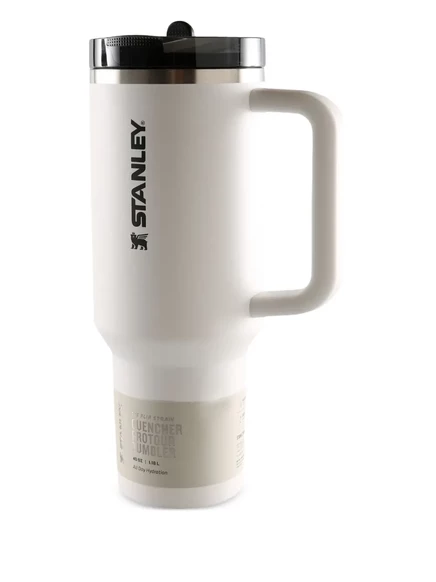 Термокружка Stanley Quencher 1200 мл с ручкой, белая