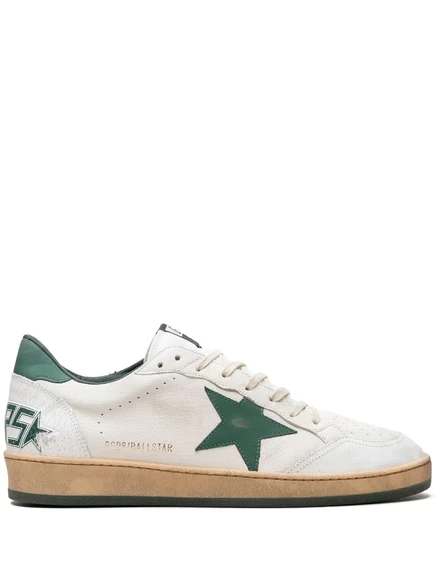 Мужские кеды Golden Goose Ball Star, белые