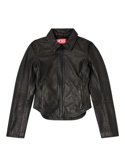 Женская куртка Diesel L-Egrad из овчины, черная