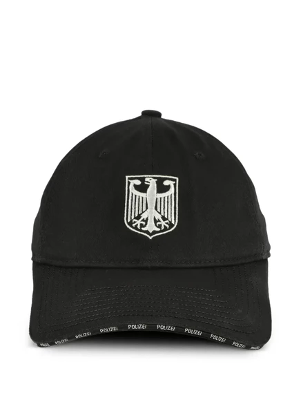 Мужская бейсболка VETEMENTS Polizei с орлом, черная