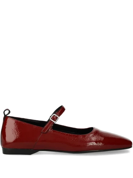 Балетки из лакированной кожи VAGABOND Delia red