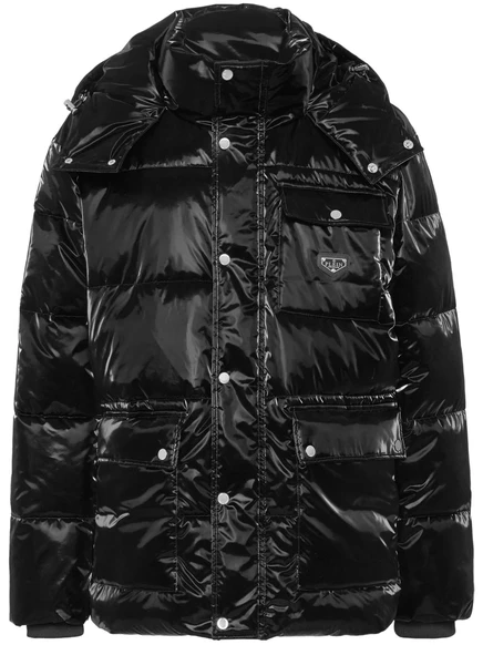 Стеганая куртка Philipp Plein black