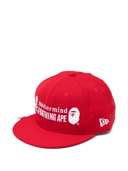 Мужская кепка Mastermind Japan x A Bathing Ape, красная