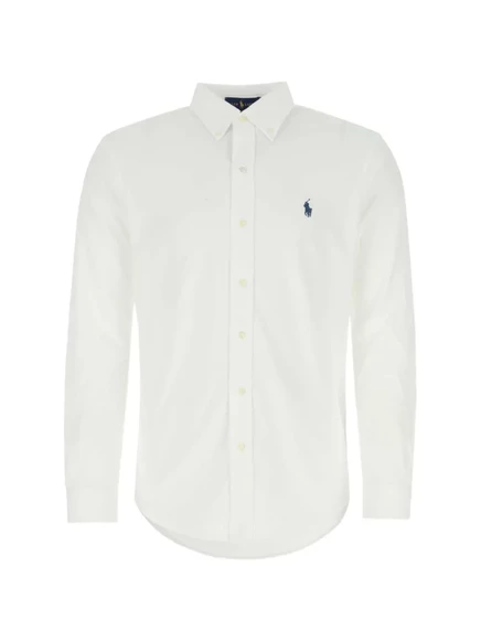 Мужская рубашка Polo Ralph Lauren Polo Pony, белая