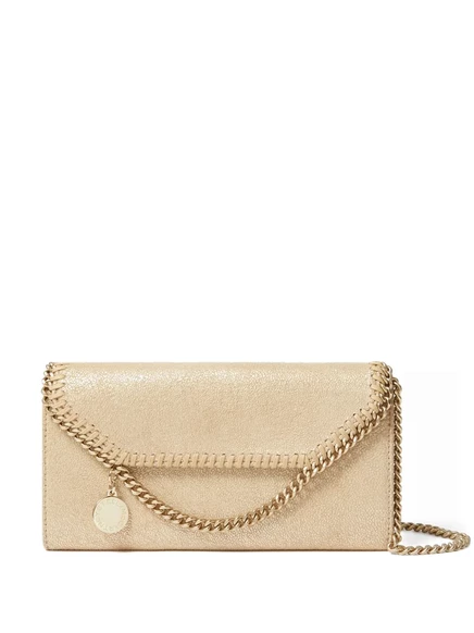 Женская сумка через плечо Stella McCartney Falabella, золотистая