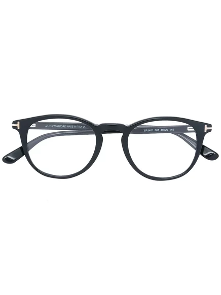Круглые оптические очки TOM FORD Eyewear black