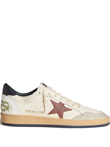 Звездные кроссовки Golden Goose Ball  white
