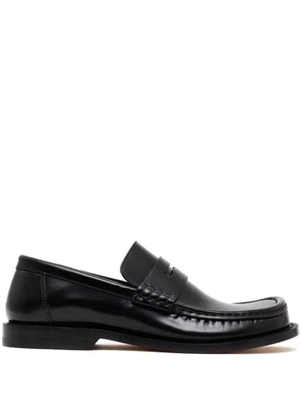 Женские лоферы Loewe Campo асимметричные, черные