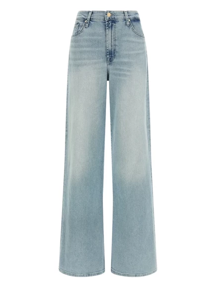 Женские джинсы 7 For All Mankind Lotta прямые, голубые
