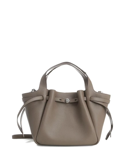 Сумка-ранец с галькой от Tory Burch Romy brown