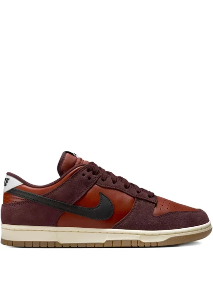 Кожаные кроссовки Nike Dunk Low retro SE red