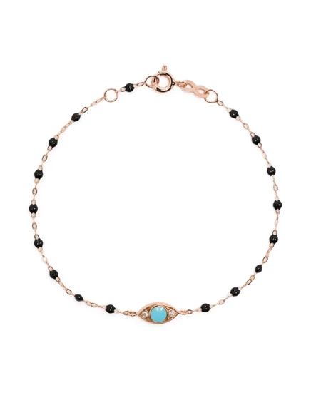 Женский браслет Gigi Clozeau 18K с бирюзой и бриллиантами