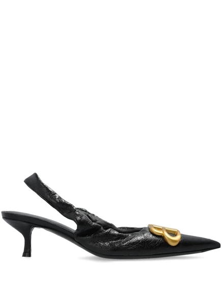 Туфли-лодочки Balenciaga Monaco диаметром 50 мм black